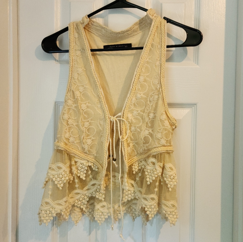 Lace Fairy Vest